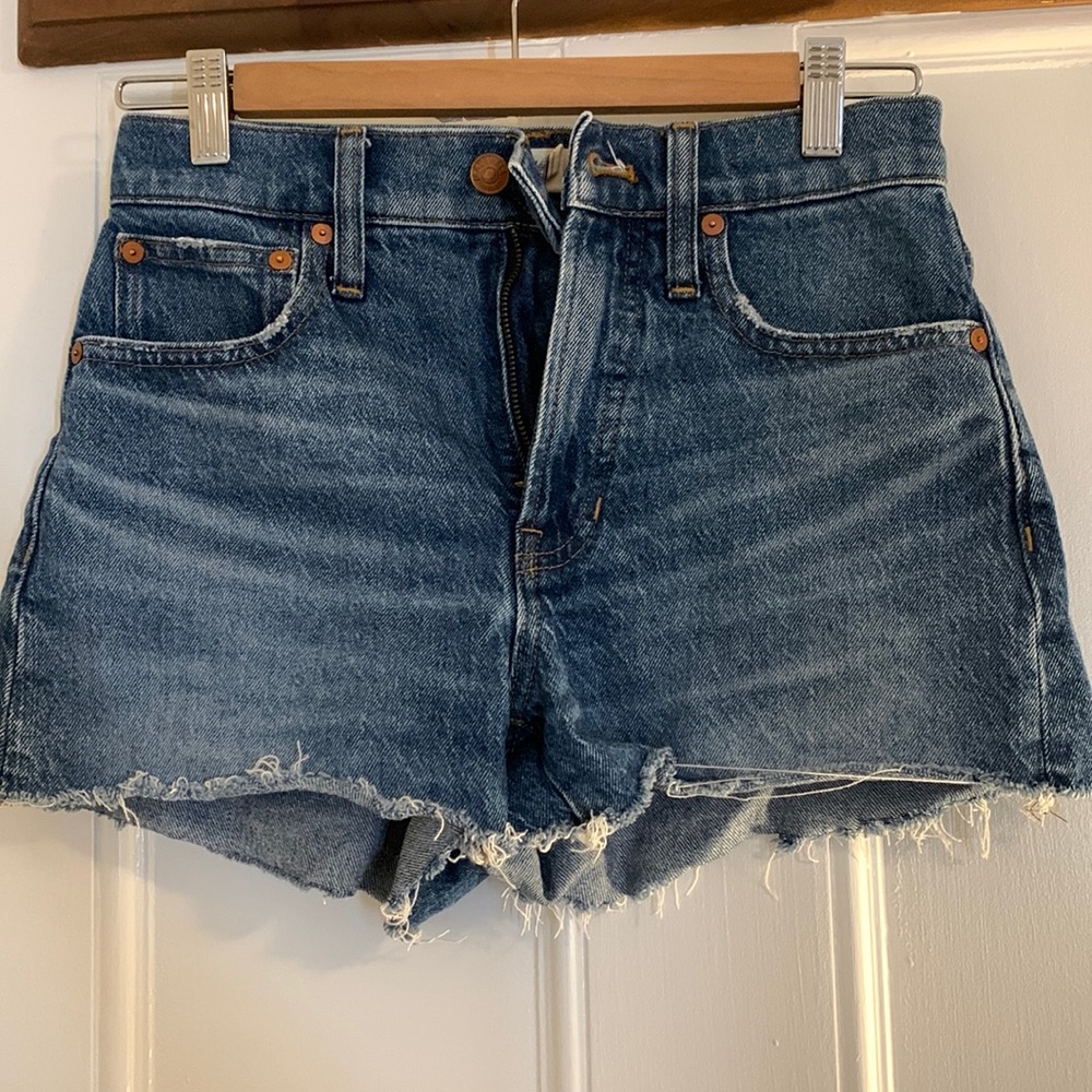Madewell The Perfect Jean Short Bartow Wash 24